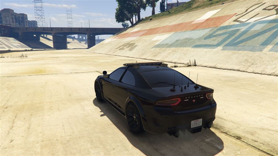 Bravado Police Buffalo STX — rear