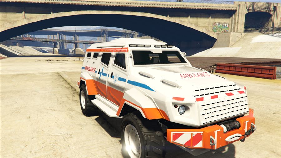 Brute Insurgent Ambulance — front